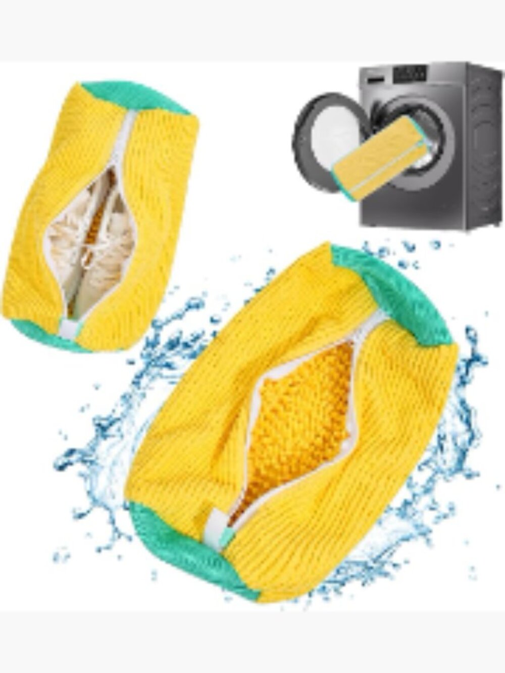 Shoe Washing Machine Bag Reusable Sneaker Cleaner Mesh Laundry Bag